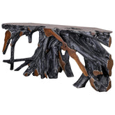 Classic Home Madeira 71" Root Console Table Black Model 51005796